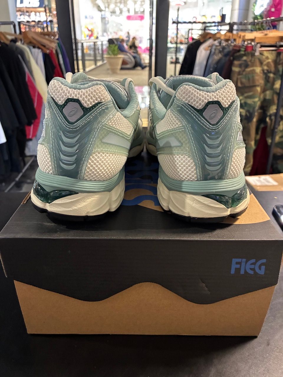 ASICS Gel-Kayano 12.1 Kith Cream Sage - Used/Worn
