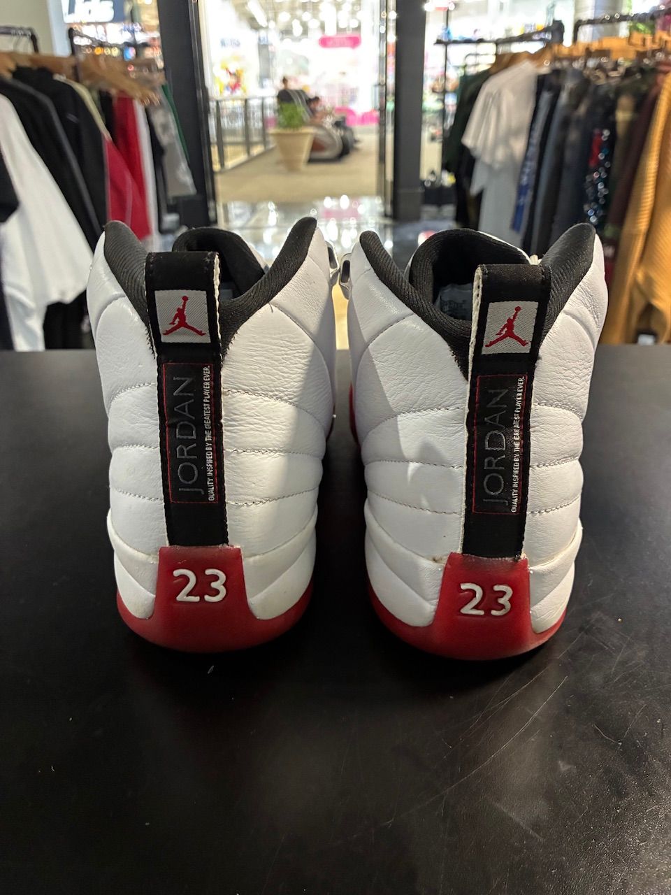 Jordan 12 Retro Cherry (2023) (GS) - No Box/Used