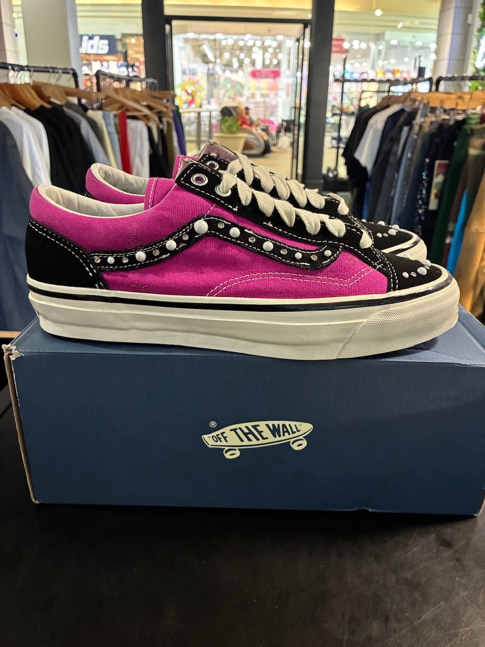 Vans OTW Old Skool 36 Pearlized Pack Pink Black - Used/Worn