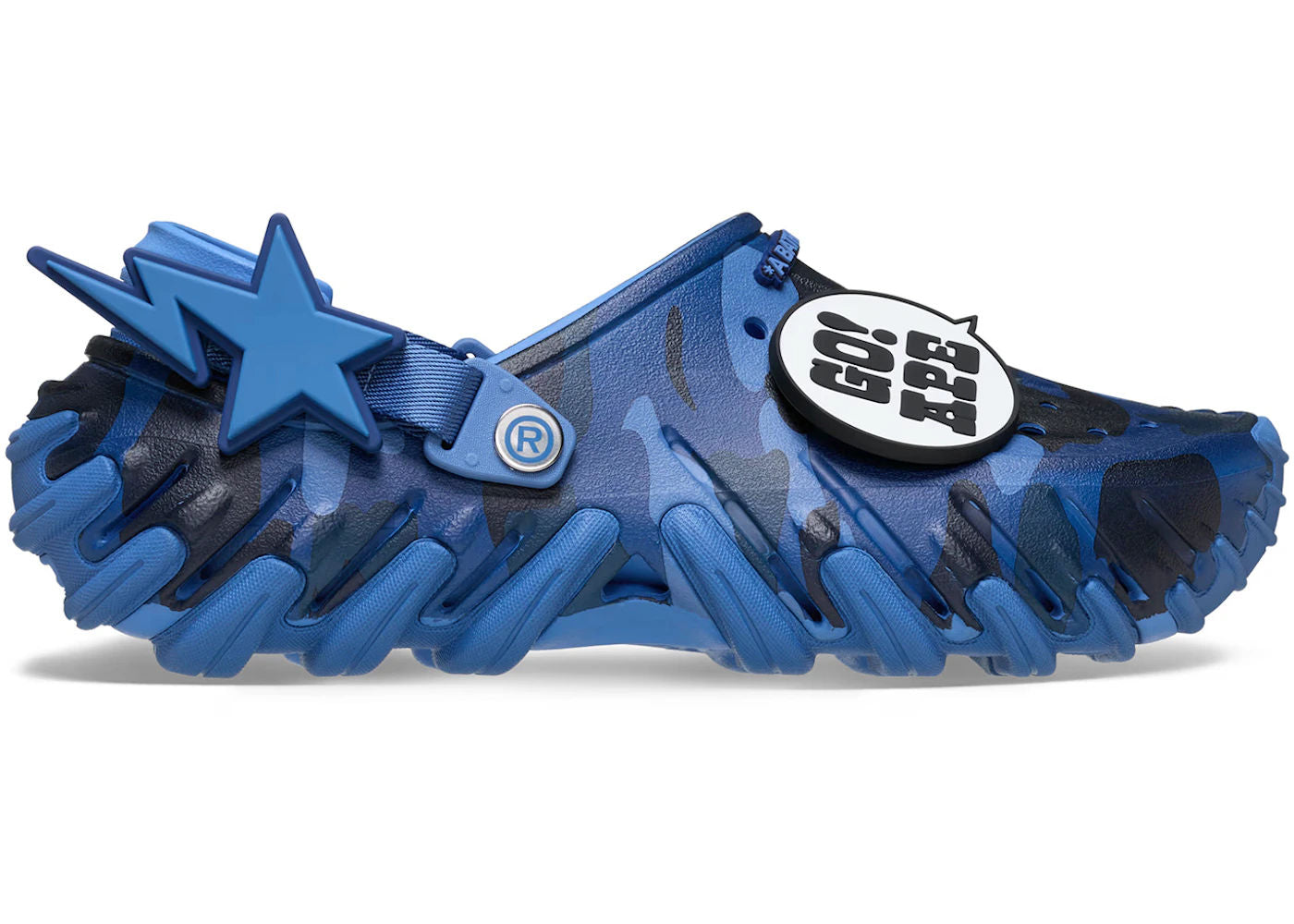 Crocs Echo RO Clog Bape Powder Blue Camo