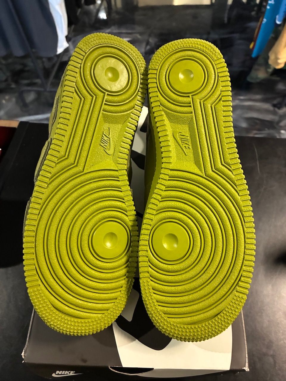Nike Air Force 1 Low Cactus Plant Flea Market Moss - Used/Worn