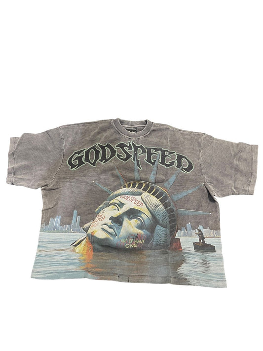 Godspeed Sunken Liberty Thermal T-shirt Grey
