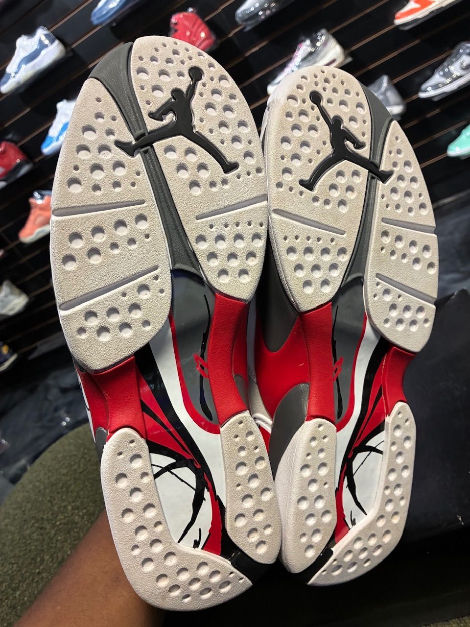 Jordan 8 Retro White True Red (2025) - Used/Worn