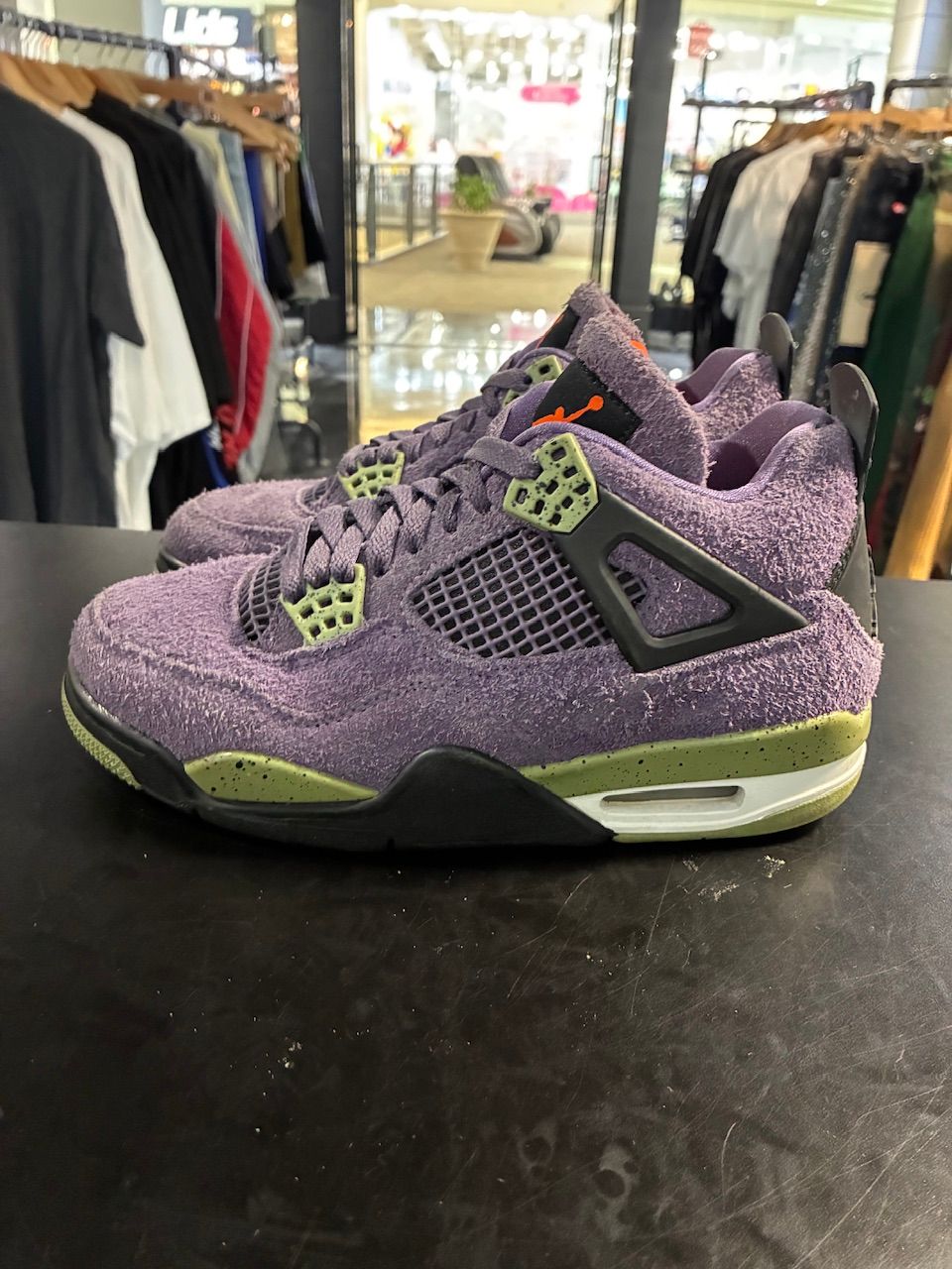 Jordan 4 Retro Canyon Purple (Women's) - No Box/Used
