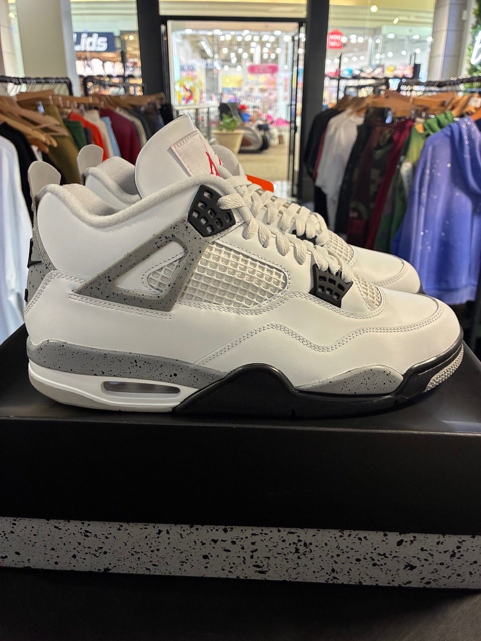 Jordan 4 Retro White Cement (2025) - Used/Worn