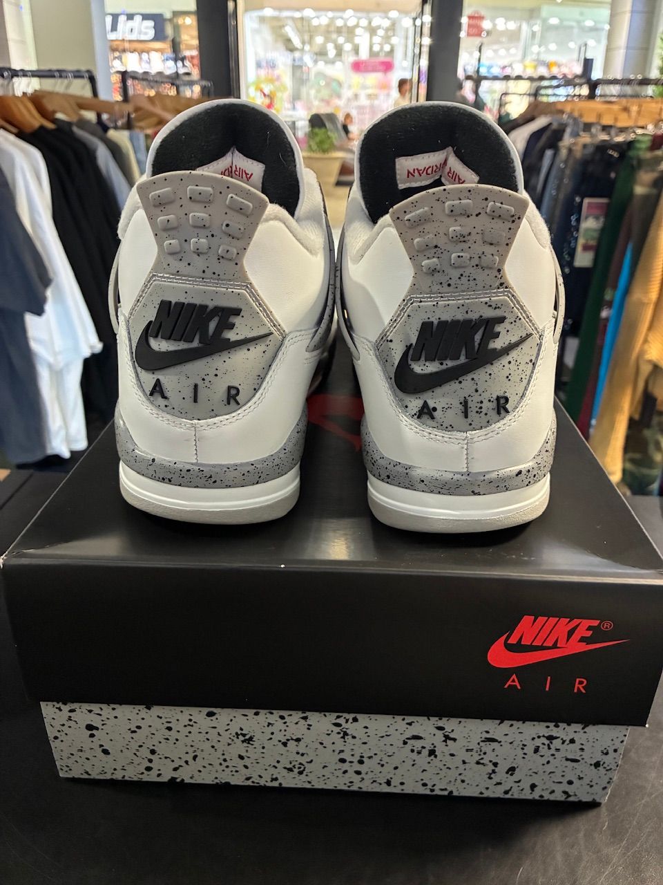 Jordan 4 Retro White Cement (2025) - Used/Worn
