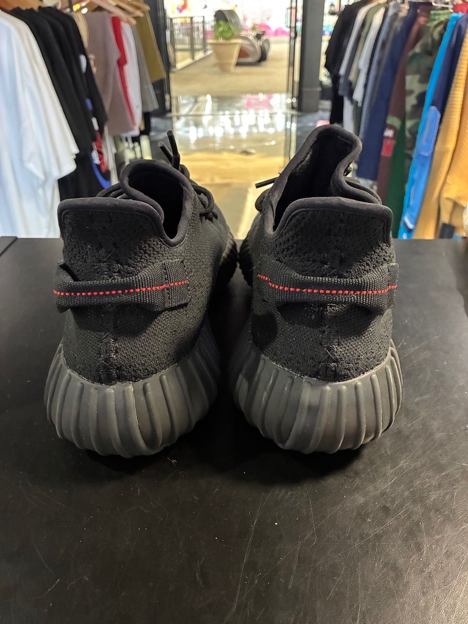 adidas Yeezy Boost 350 V2 Black Red - No Box/Used