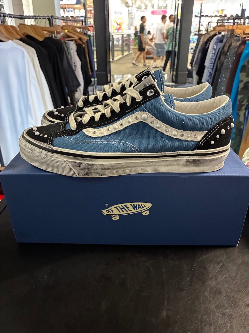 Vans LX Old Skool 36 Pearlized Pack Black Navy - Used/Worn