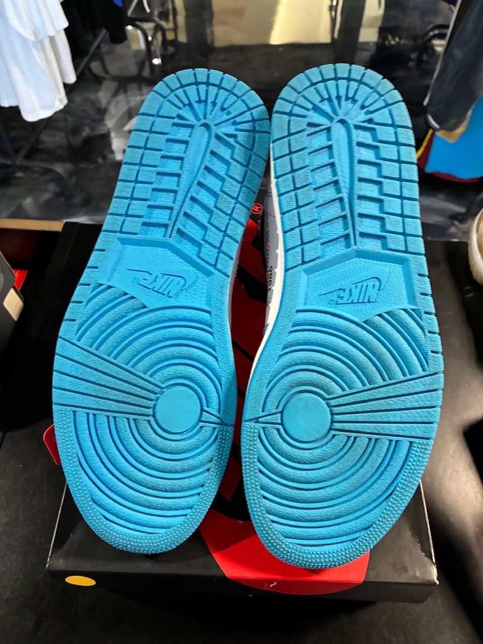 Jordan 1 Retro High Off-White University Blue - Used/Worn