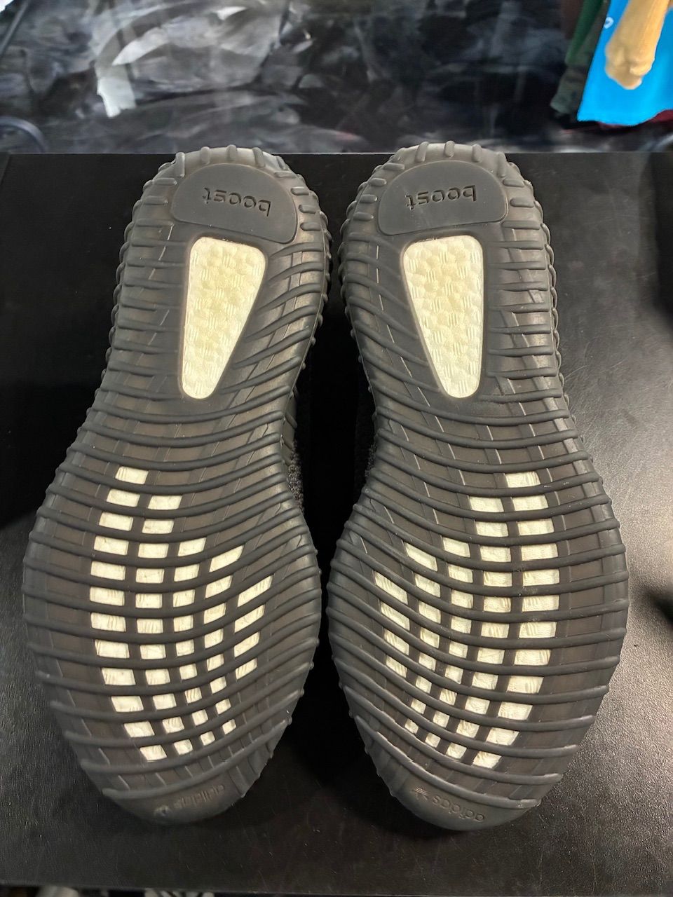 adidas Yeezy Boost 350 V2 Black (Non-Reflective) - No Box/Used