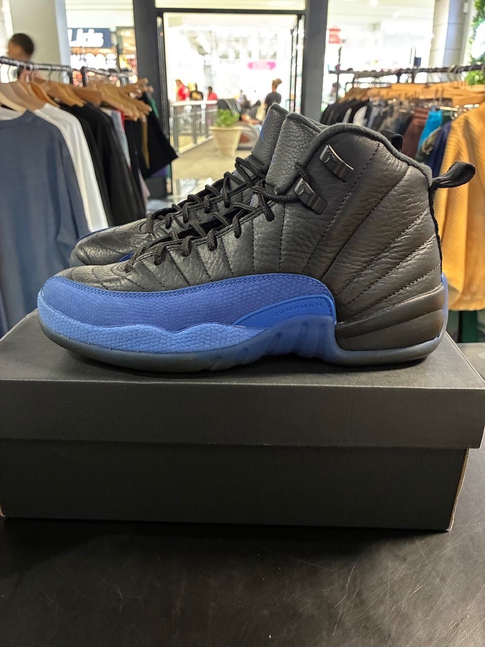 Jordan 12 Retro Black Game Royal (GS) - Used/Worn