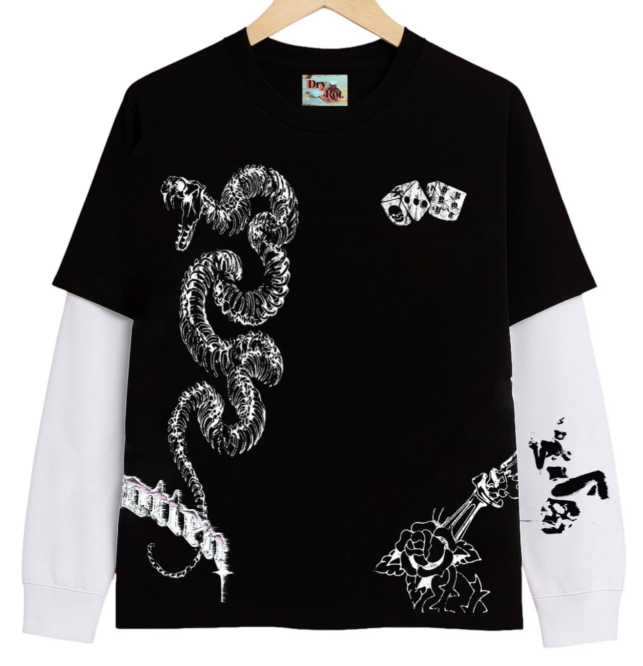 Dry Rot 4, 5, 6 Double Layer L/S Tee