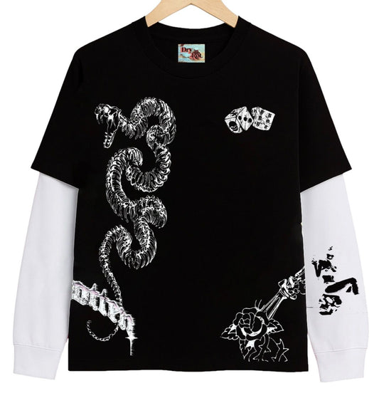 Dry Rot 4, 5, 6 Double Layer L/S Tee