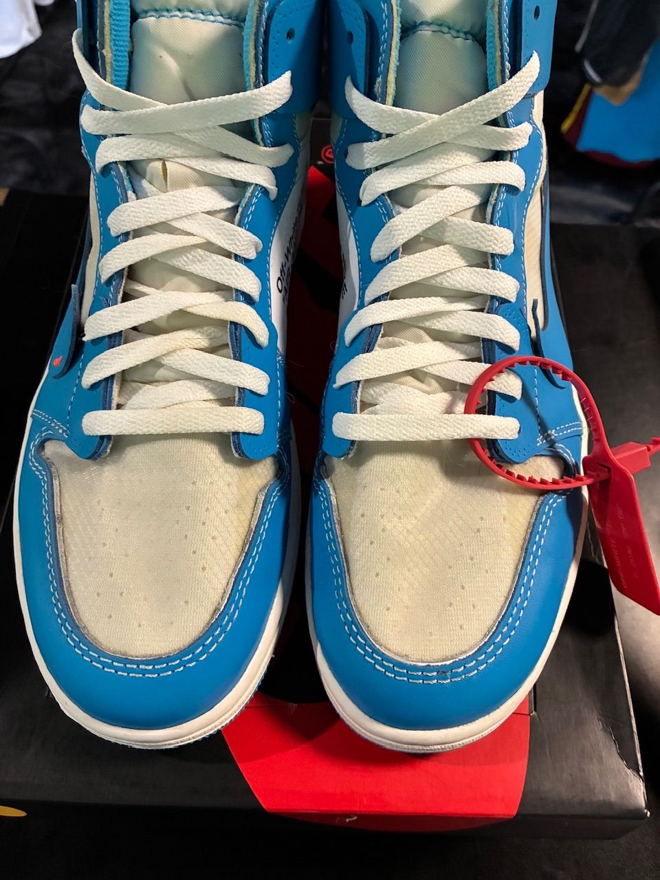 Jordan 1 Retro High Off-White University Blue - Used/Worn