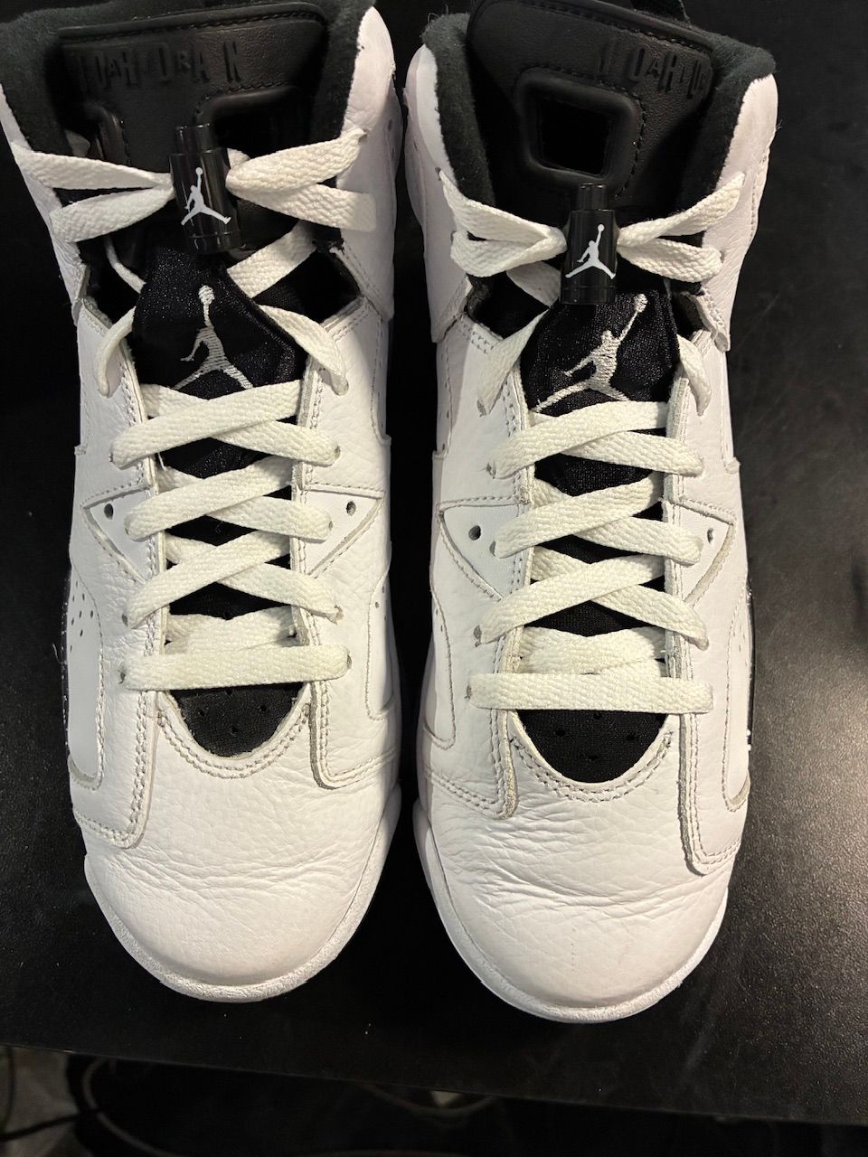 Jordan 6 Retro Reverse Oreo (GS) - No Box/Used