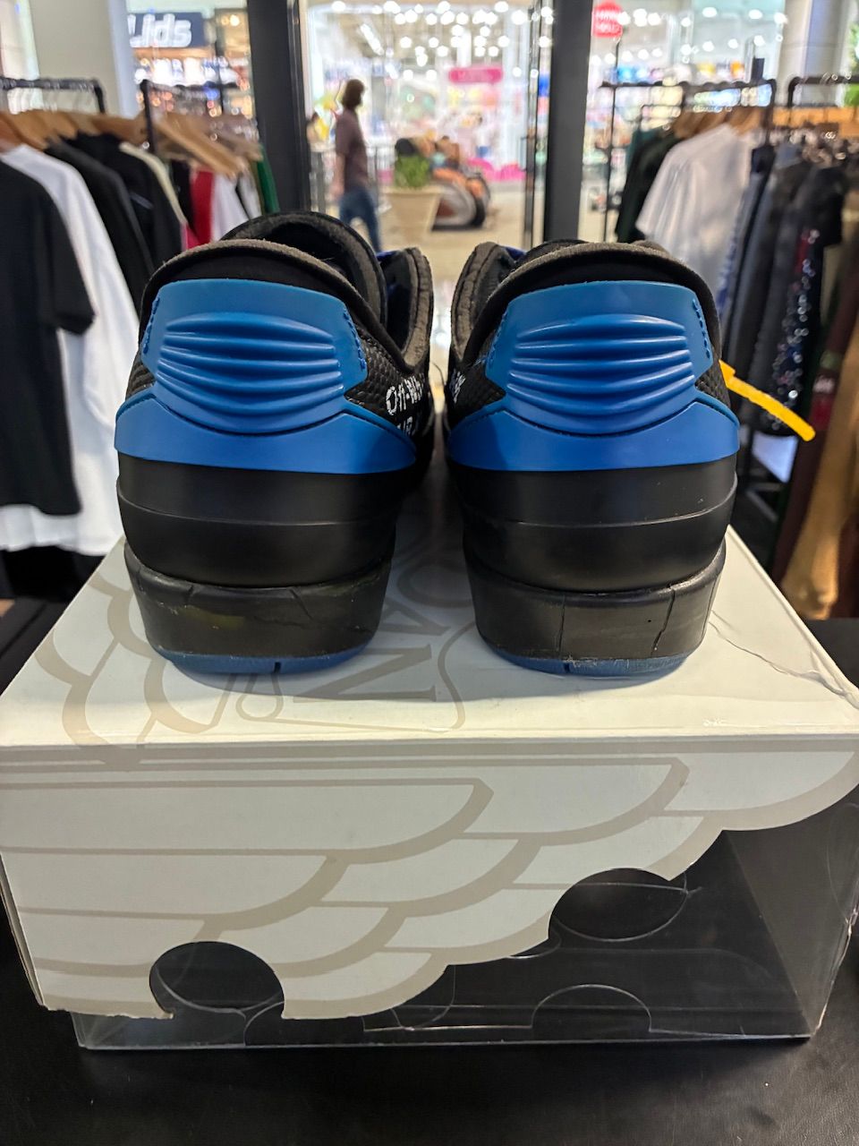 Jordan 2 Retro Low SP Off-White Black Blue - Used/Worn
