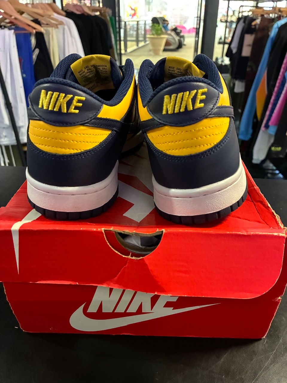 Nike Dunk Low Michigan (2021/2024) (GS) - Used/Worn