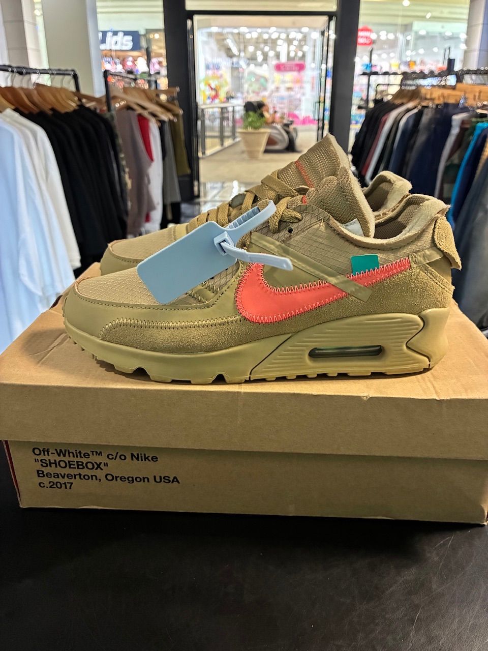 Nike Air Max 90 Off-White Desert Ore - Used/Worn
