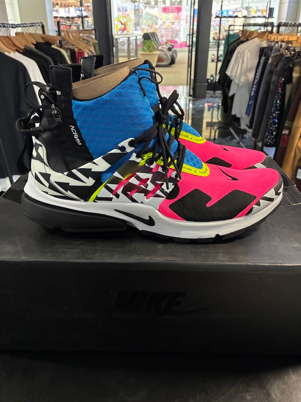 Nike Air Presto Mid Acronym Racer Pink - Like New