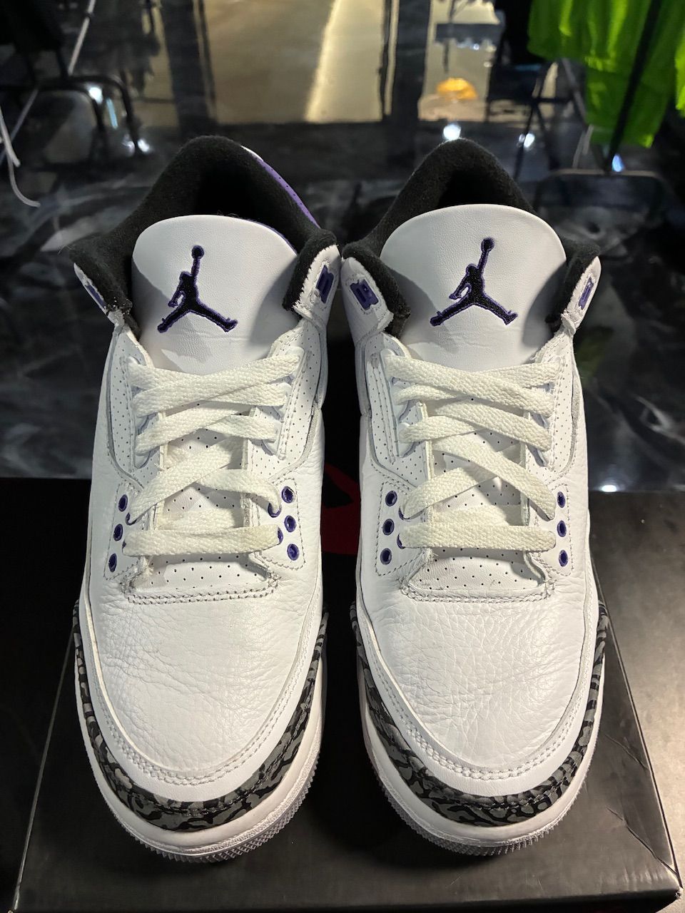 Jordan 3 Retro Dark Iris (GS) - Used/Worn