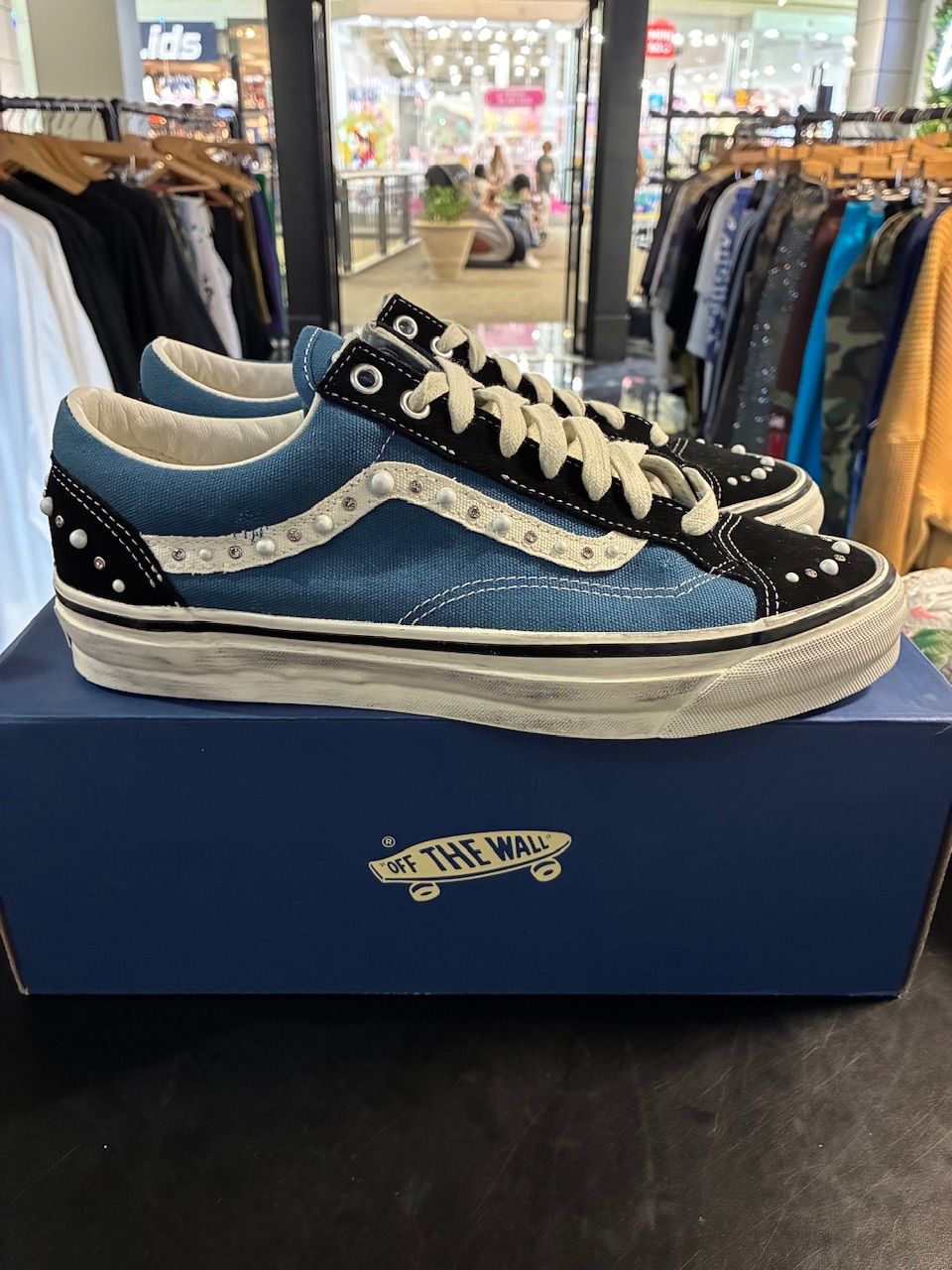Vans LX Old Skool 36 Pearlized Pack Black Navy - Used/Worn