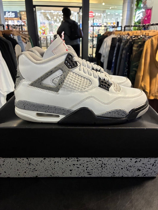 Jordan 4 Retro White Cement (2025) - Used/Worn