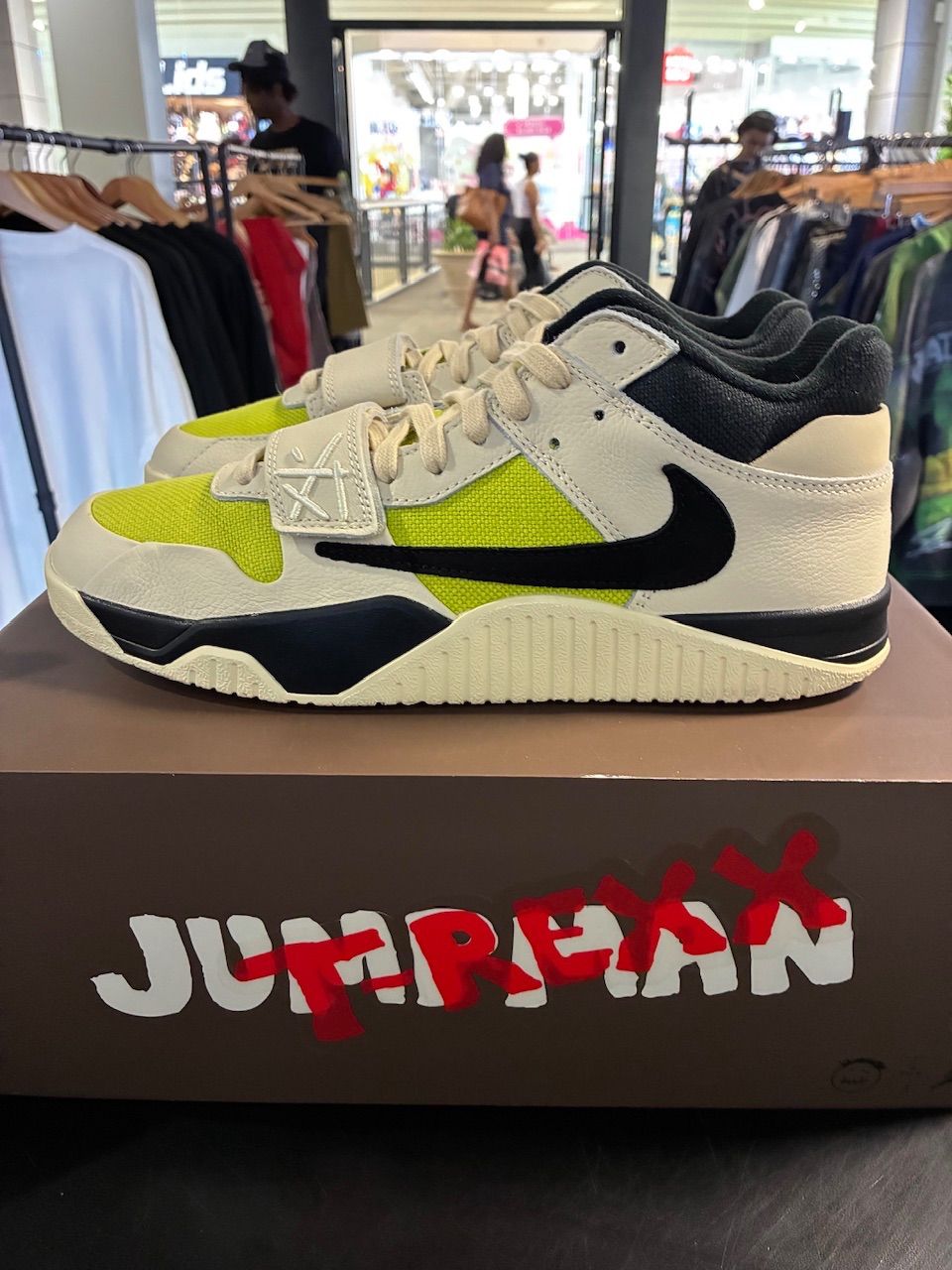 Jordan Jumpman Jack TR Travis Scott Bright Cactus - Used/Worn