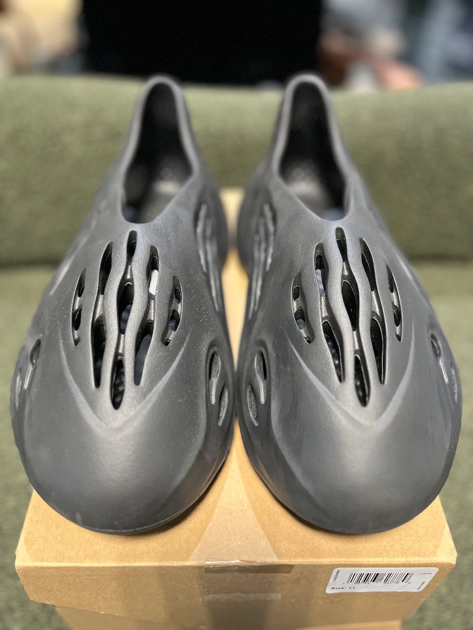 adidas Yeezy Foam RNR Onyx - Like New
