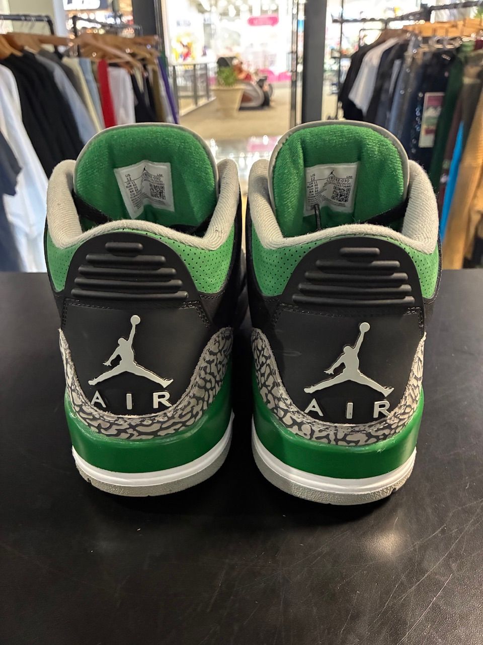 Jordan 3 Retro Pine Green - No Box/Used