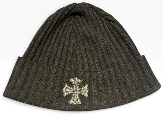 Chrome Hearts Cashmere Motif Beanie Black