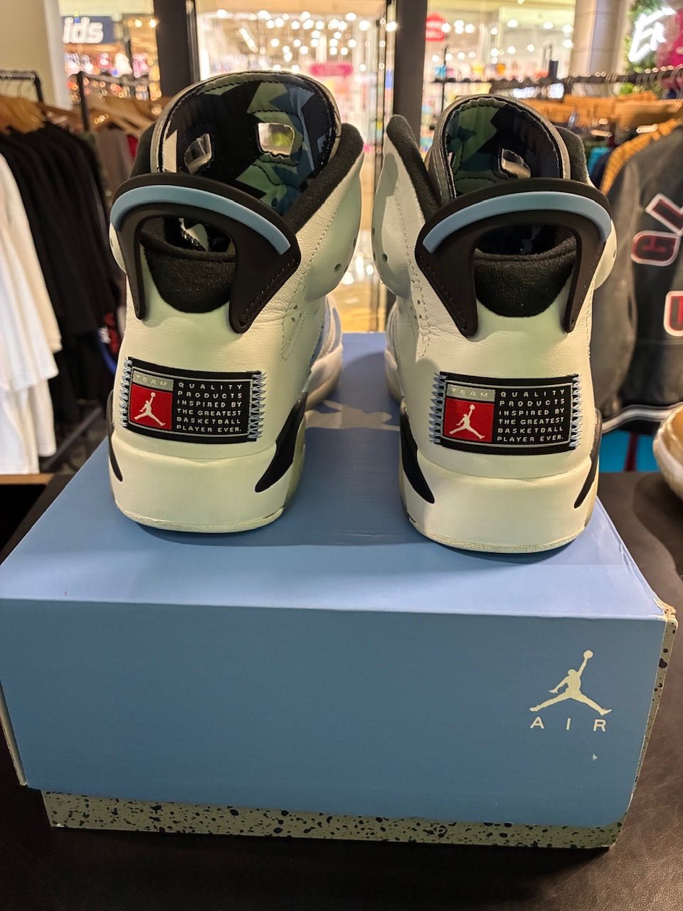 Jordan 6 Retro UNC White (GS) - Used/Worn