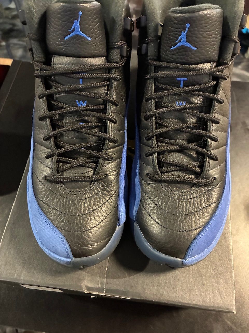 Jordan 12 Retro Black Game Royal (GS) - Used/Worn