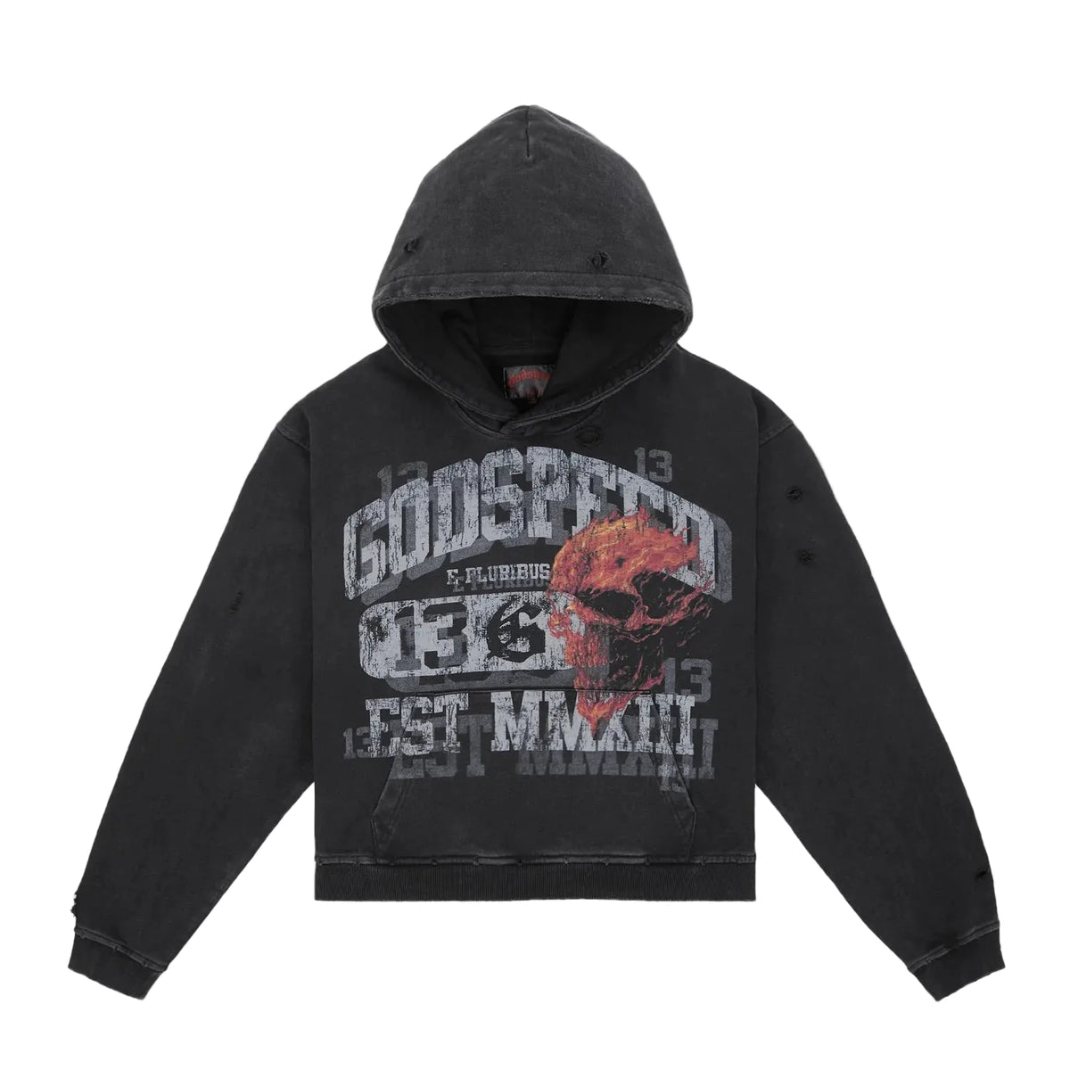 Godspeed Seeing Double Hoodie Black
