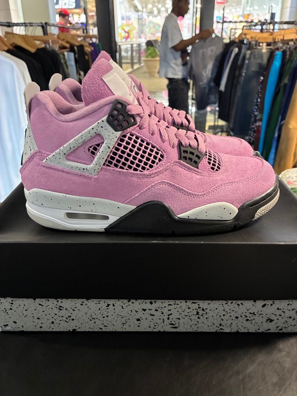 Jordan 4 Retro Orchid (Women's) - Used/Worn