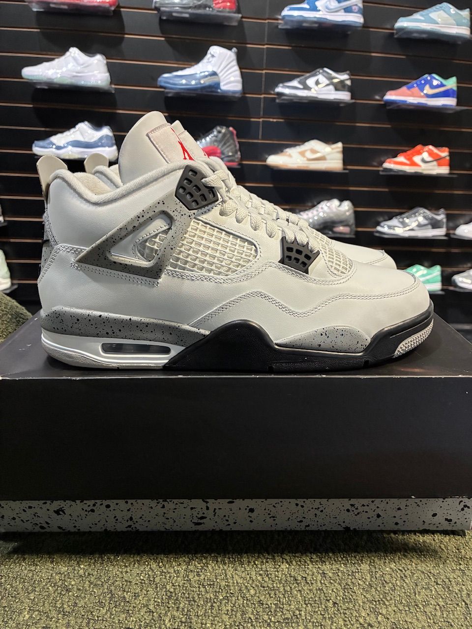 Jordan 4 Retro White Cement (2025) - Used/Worn