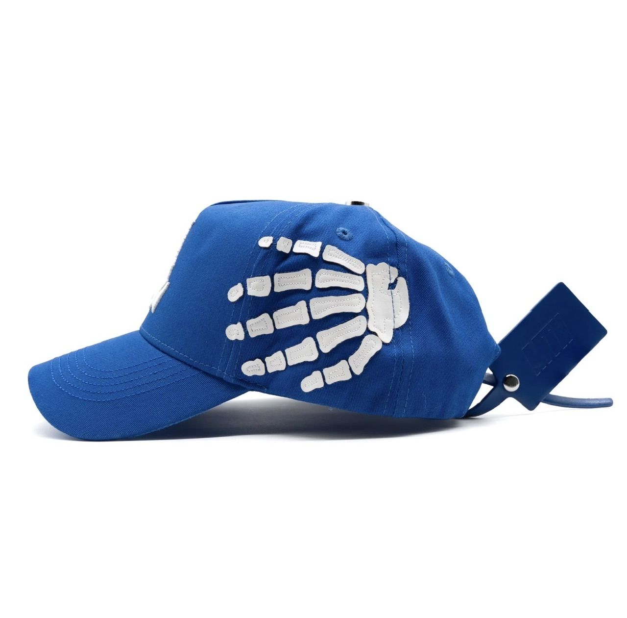 Blue LA Skeleton Hat