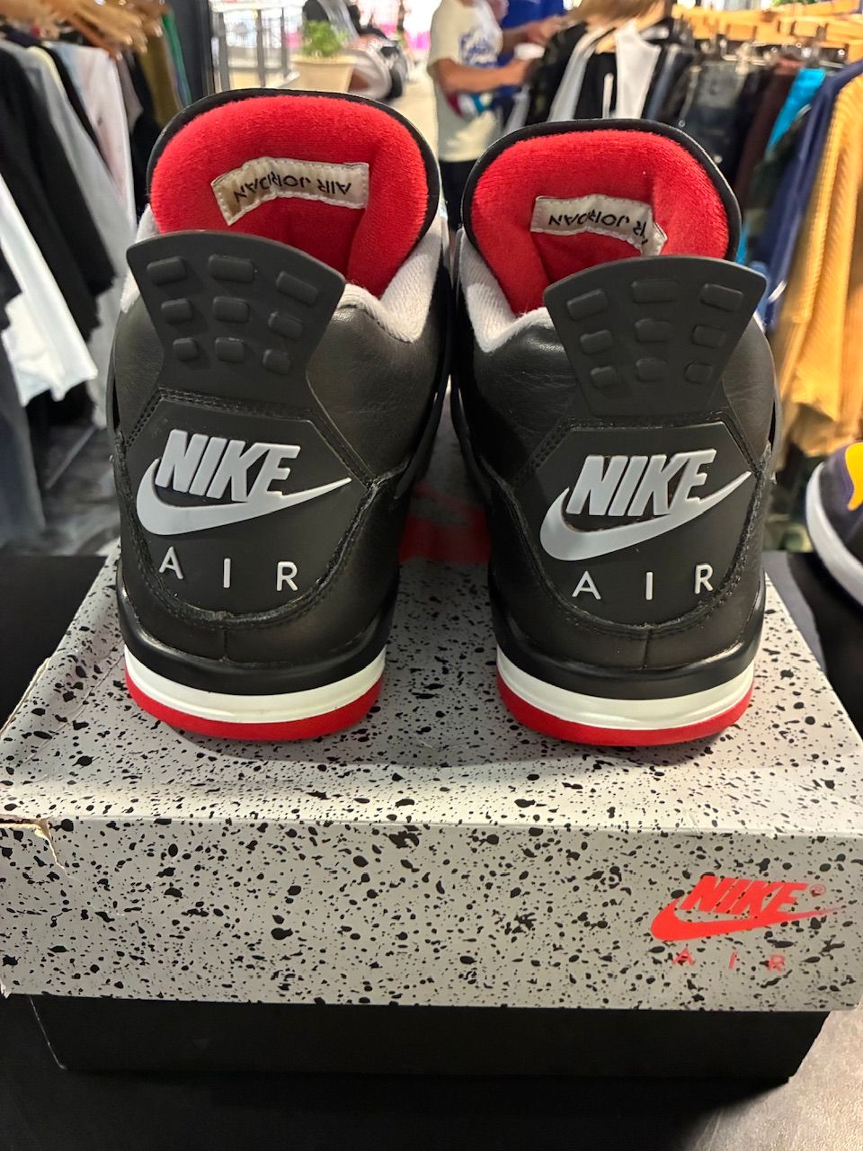Jordan 4 Retro Bred Reimagined - Used/Worn