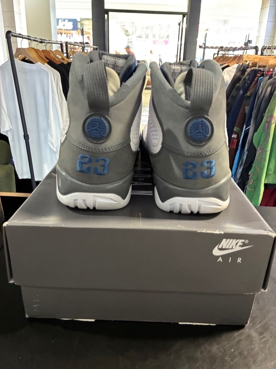 Jordan 9 Retro Flint Grey French Blue (2026) - Used/Worn