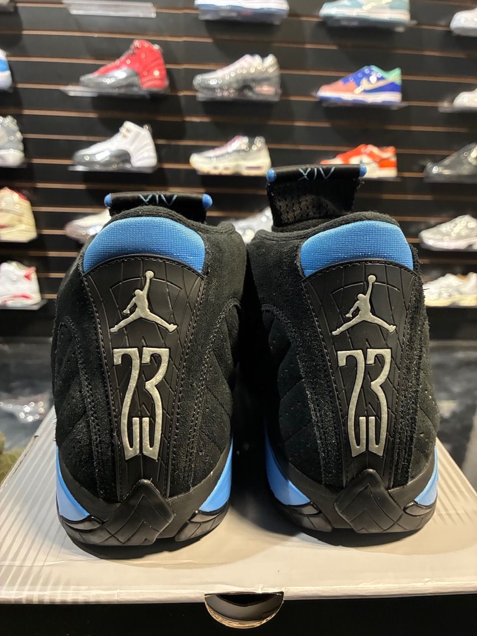 Jordan 14 Retro Black University Blue (2026) - Used/Worn