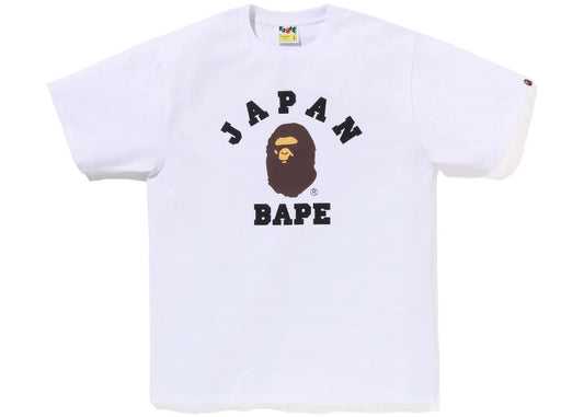 BAPE Japan College City Tee White