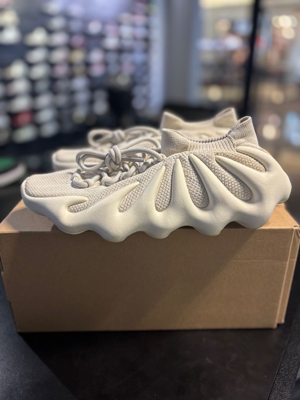 adidas Yeezy 450 Cloud White - Used/Worn