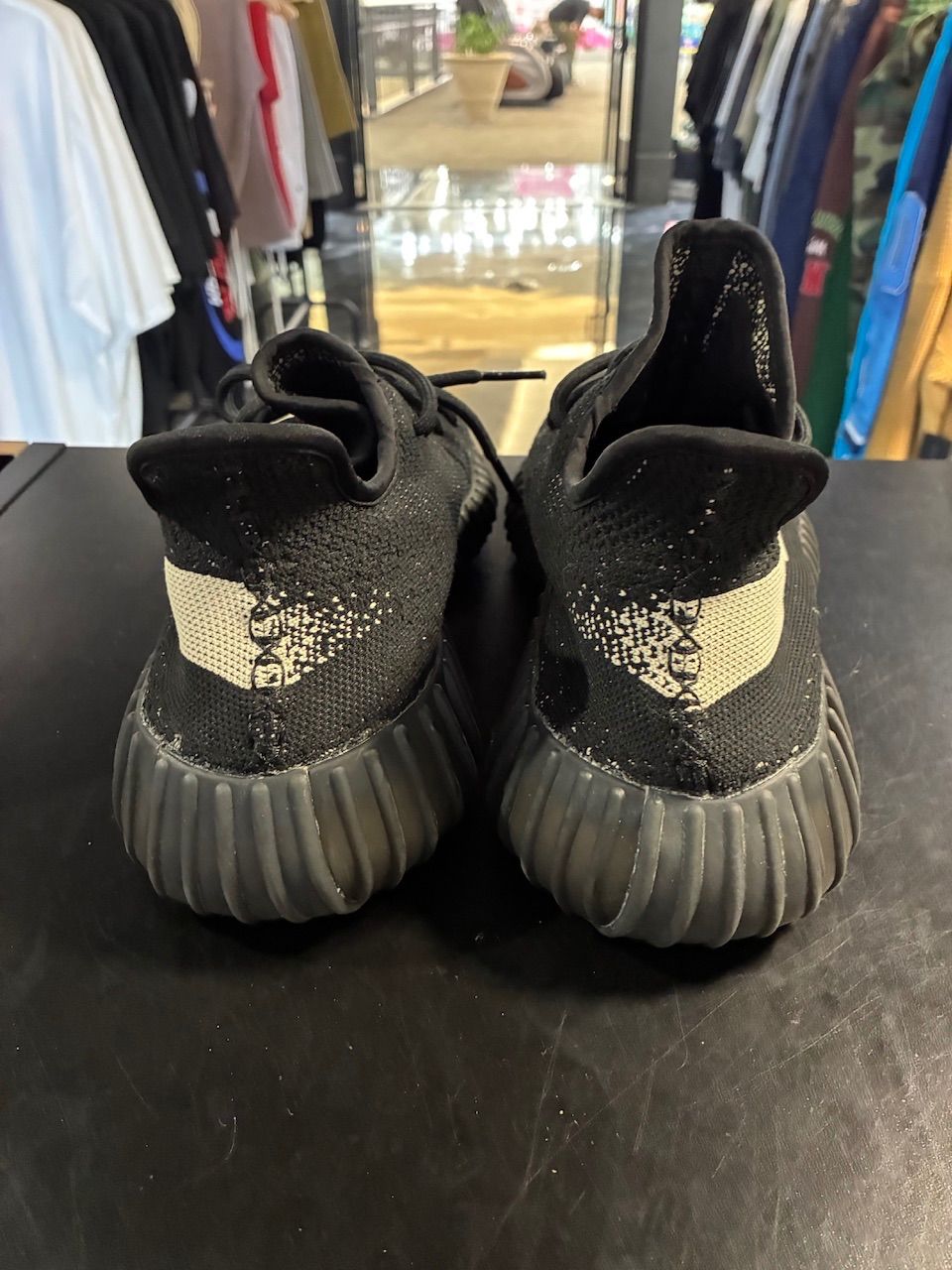 adidas Yeezy Boost 350 V2 Core Black White - No Box/Used