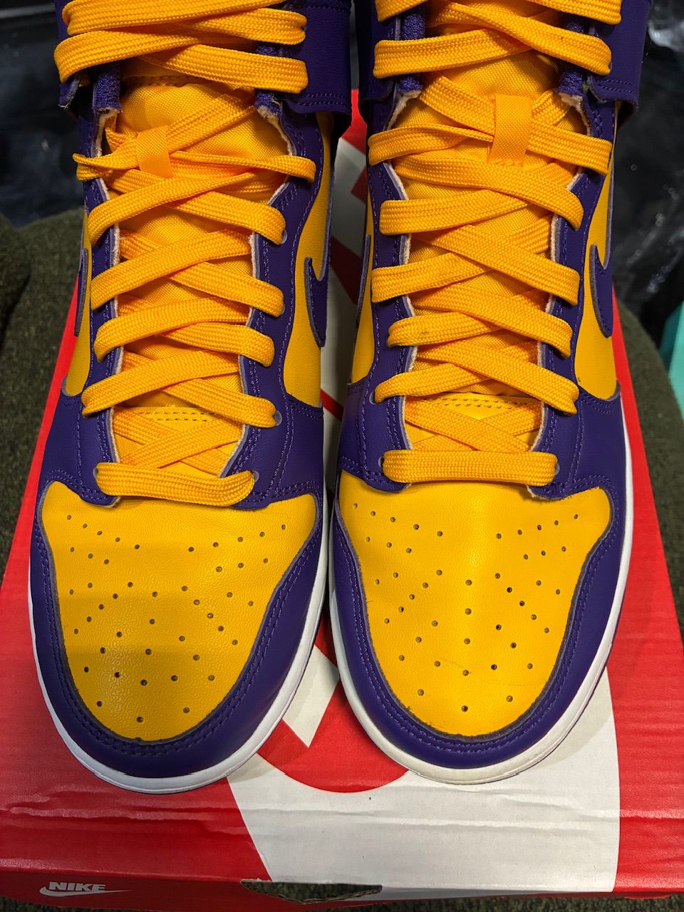 Nike Dunk High Lakers - Used/Worn