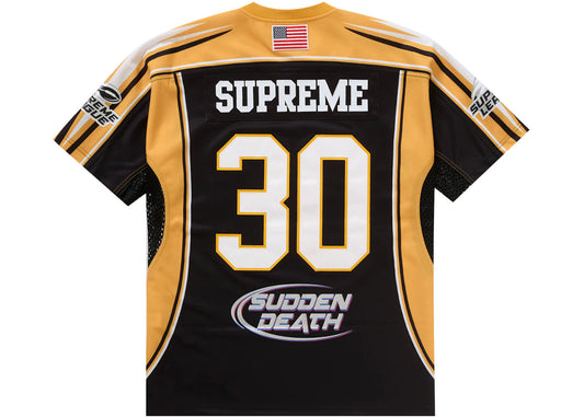 Supreme Sudden Death Football Jersey Black