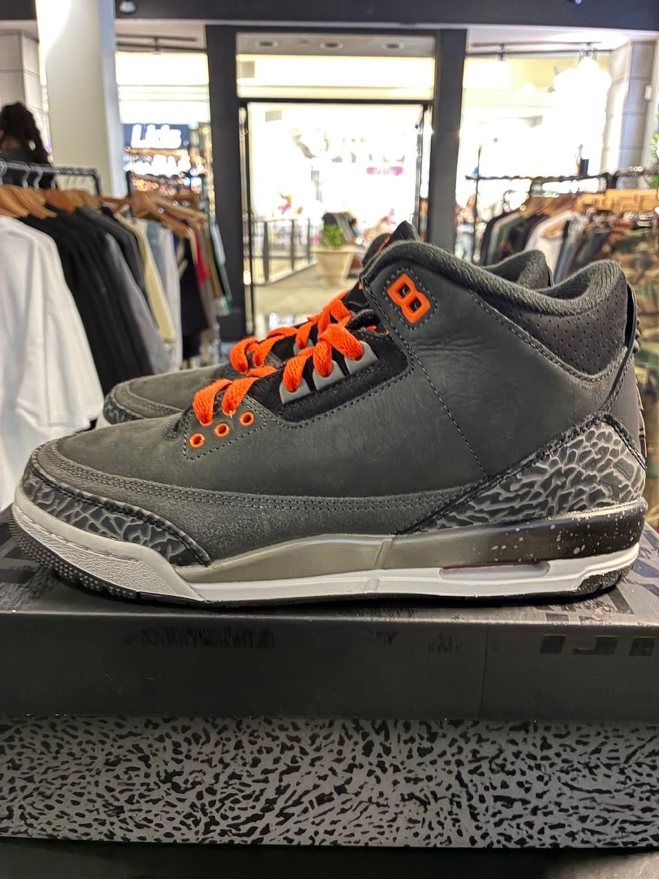 Jordan 3 Retro Fear Pack (2023) (GS) - Used/Worn
