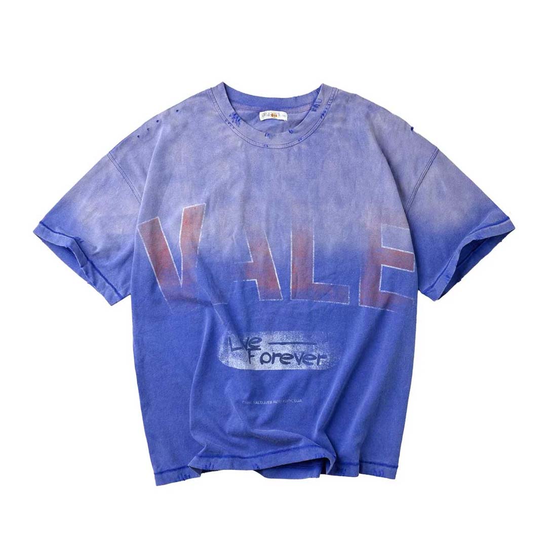 Vale Forever Logo Tee Blue