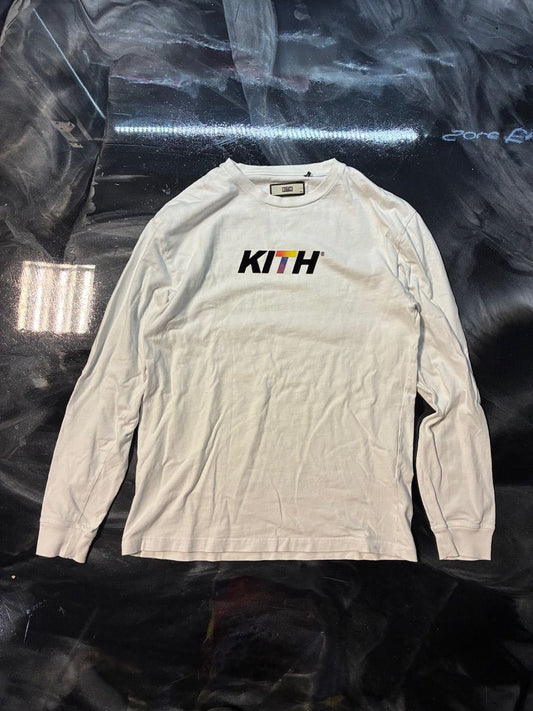 Kith Slow Release LS Tee White - Used/Worn