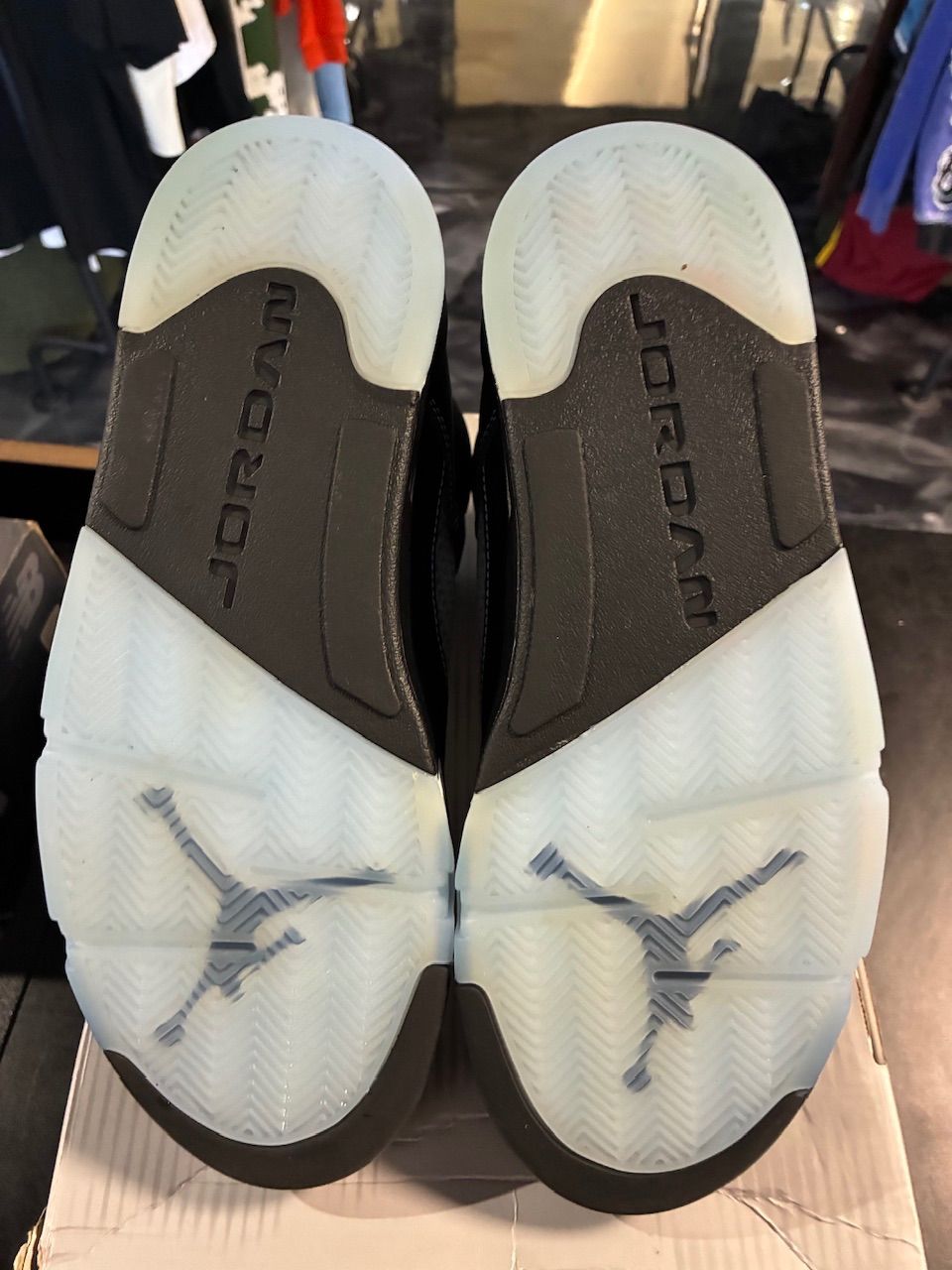 Jordan 5 Retro Black University Blue (2026) - Used/Worn