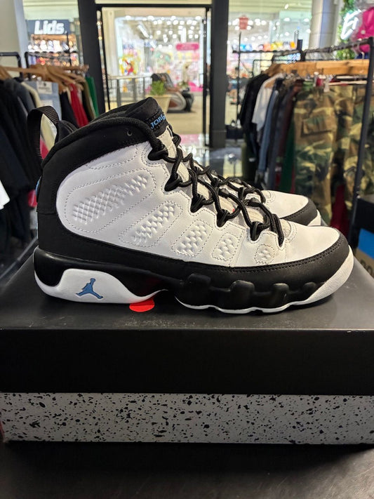 Jordan 9 Retro University Blue (GS) - Used/Rep Box
