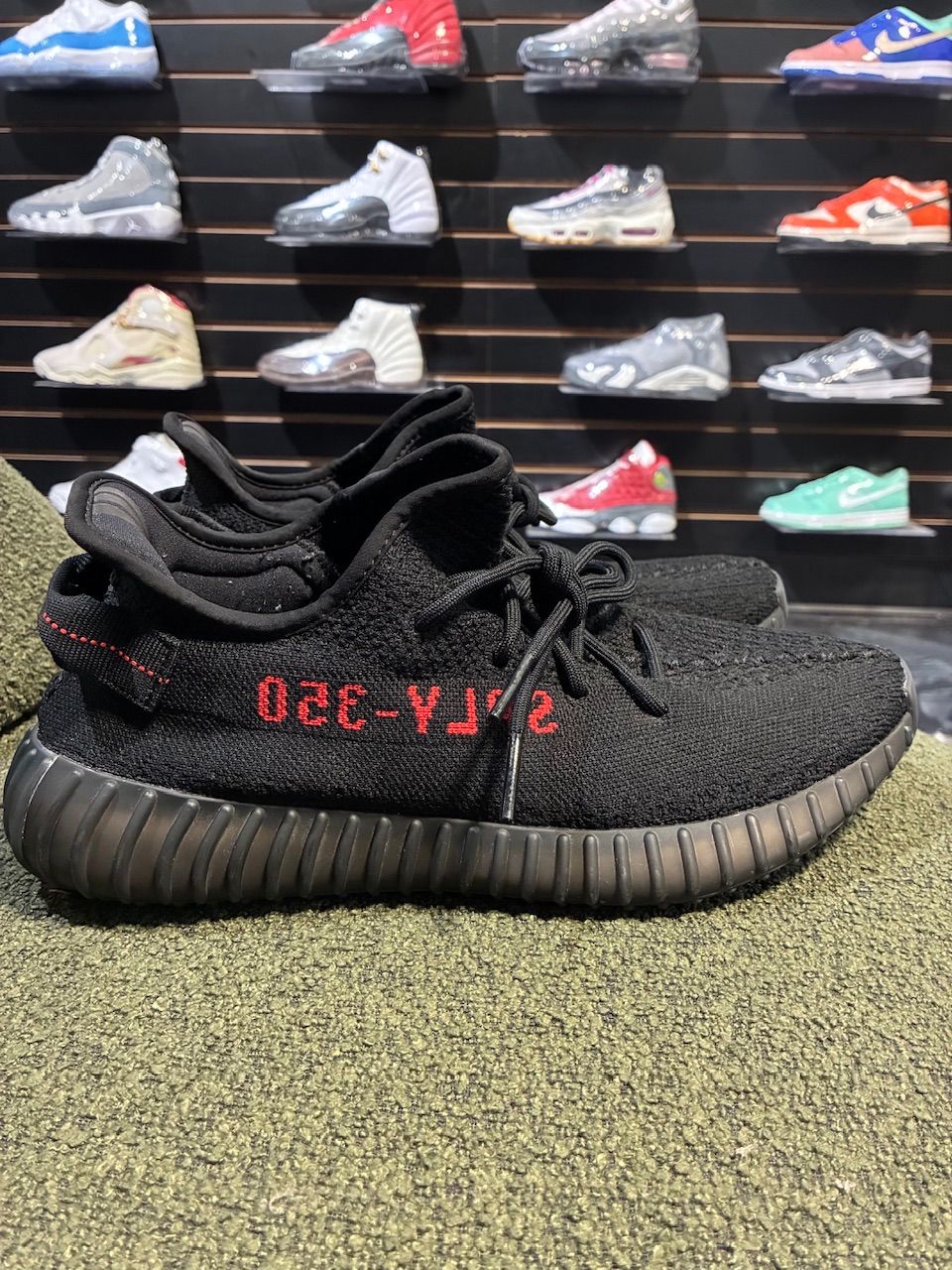 adidas Yeezy Boost 350 V2 Black Red - No Box/Used